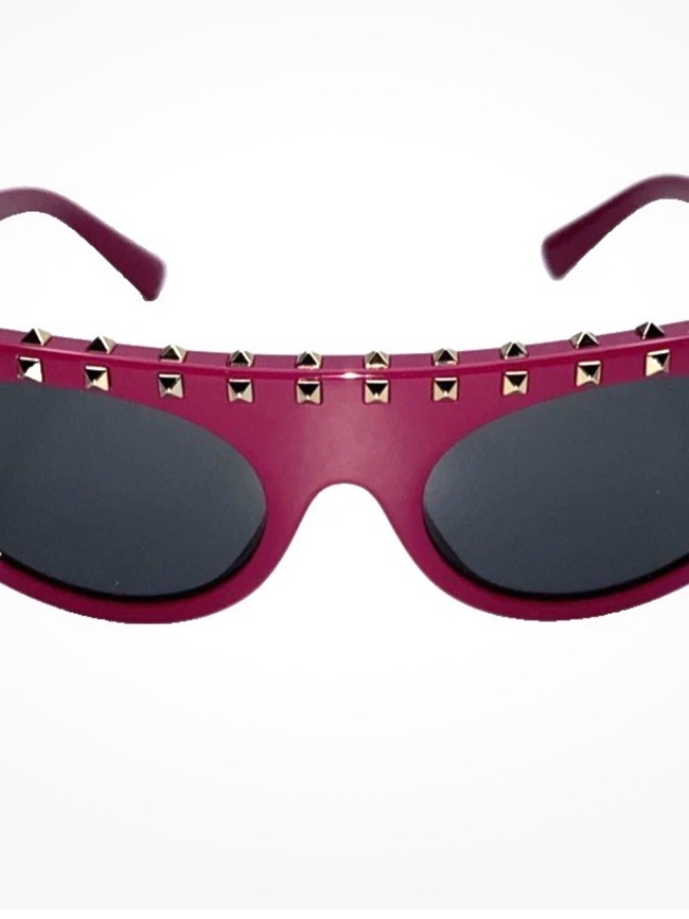 Valentino Sunglass model 4018 in raspberry red size 50-19-140